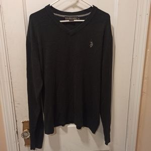 U.S. polo assn men's pullover long sleeve sweater. Size XL large